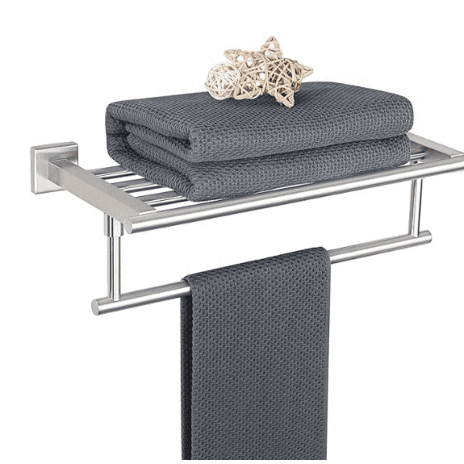16 Inch Towel Racks for Bathroom, Towel Rack Wall Mounted with Tower ...
