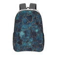 thumbnail image 1 of 16 Inch Transparent Backpack With Lightweight And Durable Design Without Pockets Transparent For Work Business Travel Sports Animal Skin Print Style Darkturquoise_2, 1 of 7