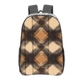 thumbnail image 1 of 16 Inch Transparent Backpack With Lightweight And Durable Design Without Pockets Transparent For Work Business Travel Sports Sandybrown Buffalo Plaid Check Tartan Scotland_2, 1 of 7