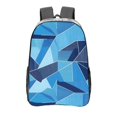 thumbnail image 1 of 16 Inch Transparent Backpack With Lightweight And Durable Design Without Pockets Transparent For Work Business Travel Sports Blue Geometric Lines_4, 1 of 7
