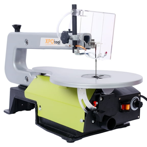 16-Inch Variable Speed Scroll Saw with Extra-Large Adjustable Tilting Table  Ideal for Woodworking Projects and Precision Cuts,ETL CERTIFIED