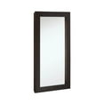 thumbnail image 1 of Design House 16" x 5" x 30" Wall Mounted 1-Door Mirrored Bathroom Medicine Cabinet, Espresso, 1 of 14