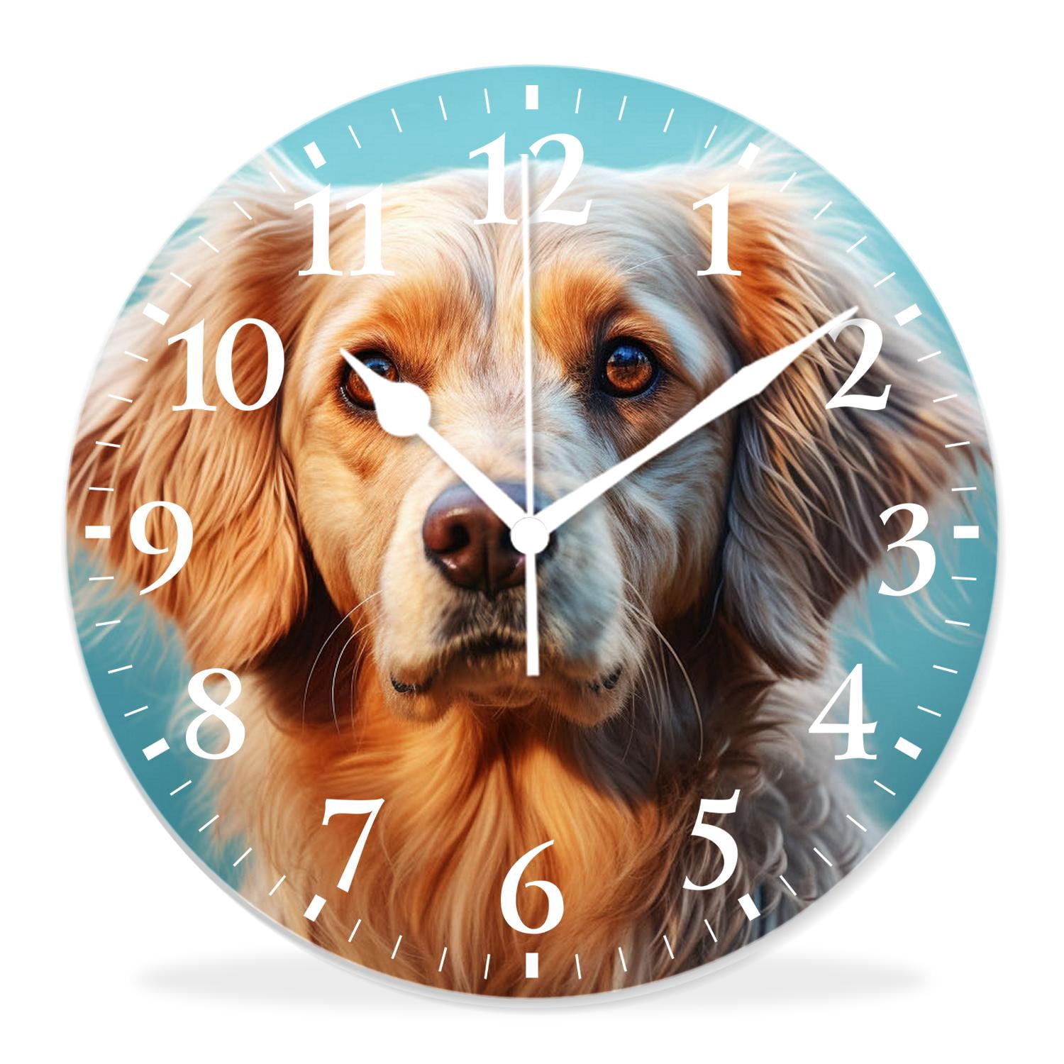 16 Inch Wall Clock Battery Operated Silent Clock Decorative for Office ...