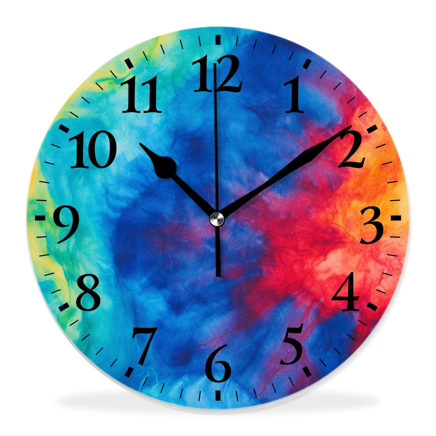 16 Inch Wall Clock Battery Operated Silent Clock Decorative for Office