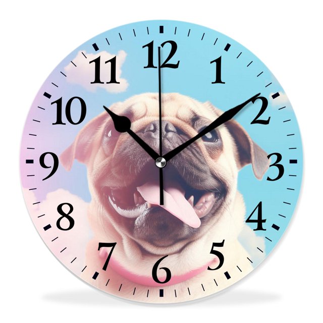 16 Inch Wall Clock Battery Operated Silent Clock Decorative for Office