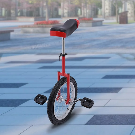 16 Inch Wheel Unicycle Balance Fitness Exercise Adult Training Cycling Unicycle