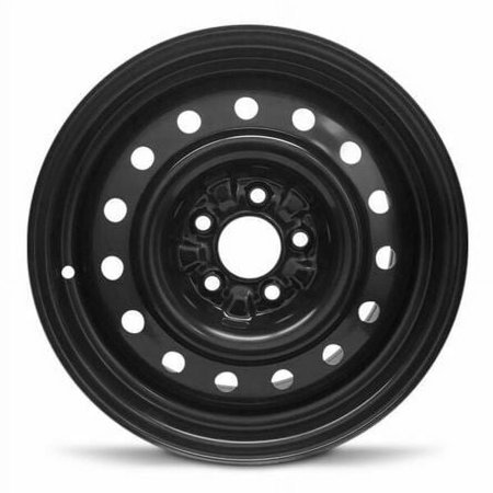 16 Inch Wheel for 2009 Hyundai Santa Fe 5 Lug Black Steel Rim