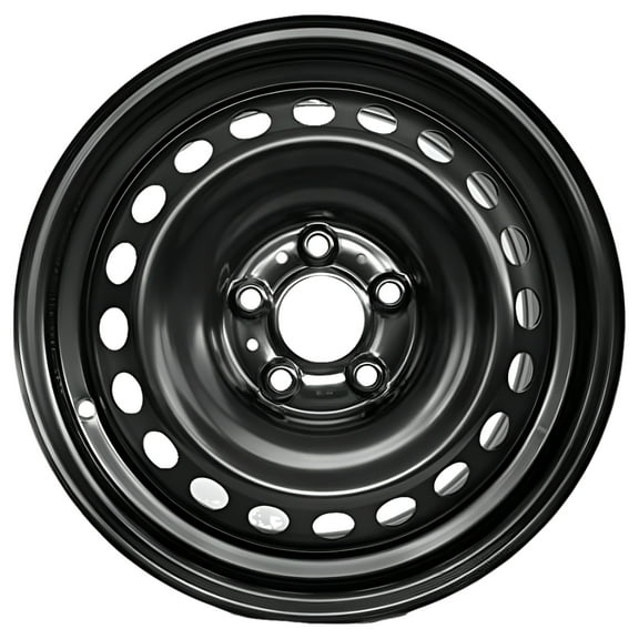 16 Inch Wheel for 2013-2019 Nissan Sentra 5 Lug Black Steel Rim