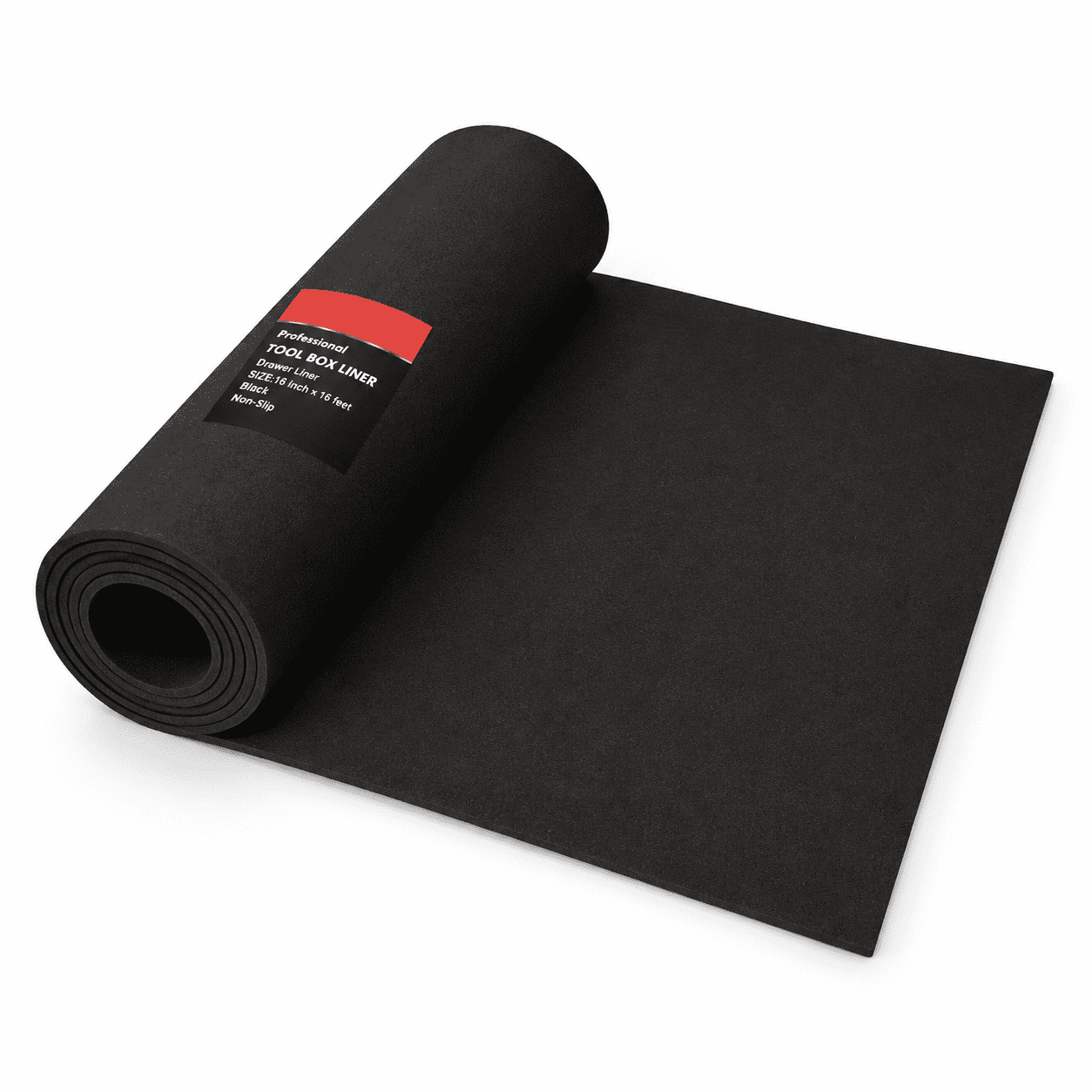 16 Inch Wide x 16 Foot Long Non-Slip Tool Box Liner, Protective EVA Mat ...