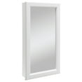 thumbnail image 1 of Design House 16" x 4.75" x 30" Wall Mounted 1-Door Mirrored Bathroom Medicine Cabinet, White, 1 of 15