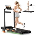 thumbnail image 1 of 16% Incline Walking Pad Treadmill, 4-in-1 Foldable Under Desk Treadmill with Handles, 2.5 HP Quiet Motor, 330 lb Capacity, 1 of 10