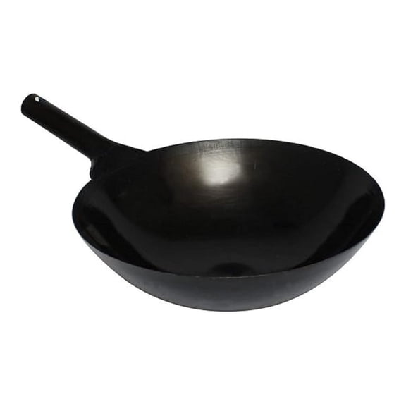 - 16 Iron Taiwan Wok -Large Wok Stir Fry Pan for Chinese Japanese and Cantonese Cuisine Stir Fry Pans Traditional Woks Grilling Frying Steaming Made in Taiwan
