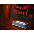 thumbnail image 1 of 16 LED Light Stand Base - Rectangle Display Pedestal for 3D Crystal Glass Art - Adapter Plug Operated - 6.50 Inch Illuminated Holder - Lighted Mirror Box for Centerpieces (Silver), 1 of 6