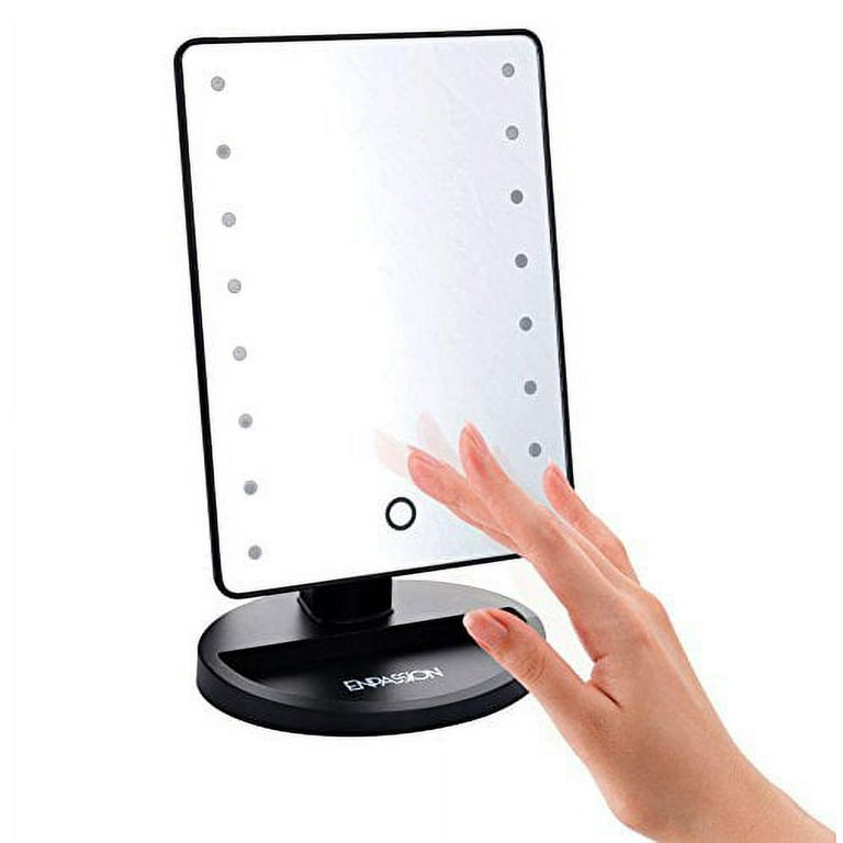 Portable vanity mirror with lights online
