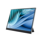 16" LG gram +view IPS WQXGA (2560 x 1600) Portable Monitor - 16MR70.ASDU1