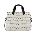 thumbnail image 1 of 16" Laptop Briefcase for Work Travel Laptop Shoulder Bag Carrying Handbag Laptop Case Colorful Christmas Lights Pattern, 1 of 8