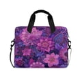 thumbnail image 1 of 16" Laptop Briefcase for Work Travel Laptop Shoulder Bag Carrying Handbag Laptop Case Lavender Bohemian Pattern, 1 of 8