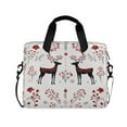 thumbnail image 1 of 16" Laptop Briefcase for Work Travel Laptop Shoulder Bag Carrying Handbag Laptop Case Reindeer Pattern, 1 of 8