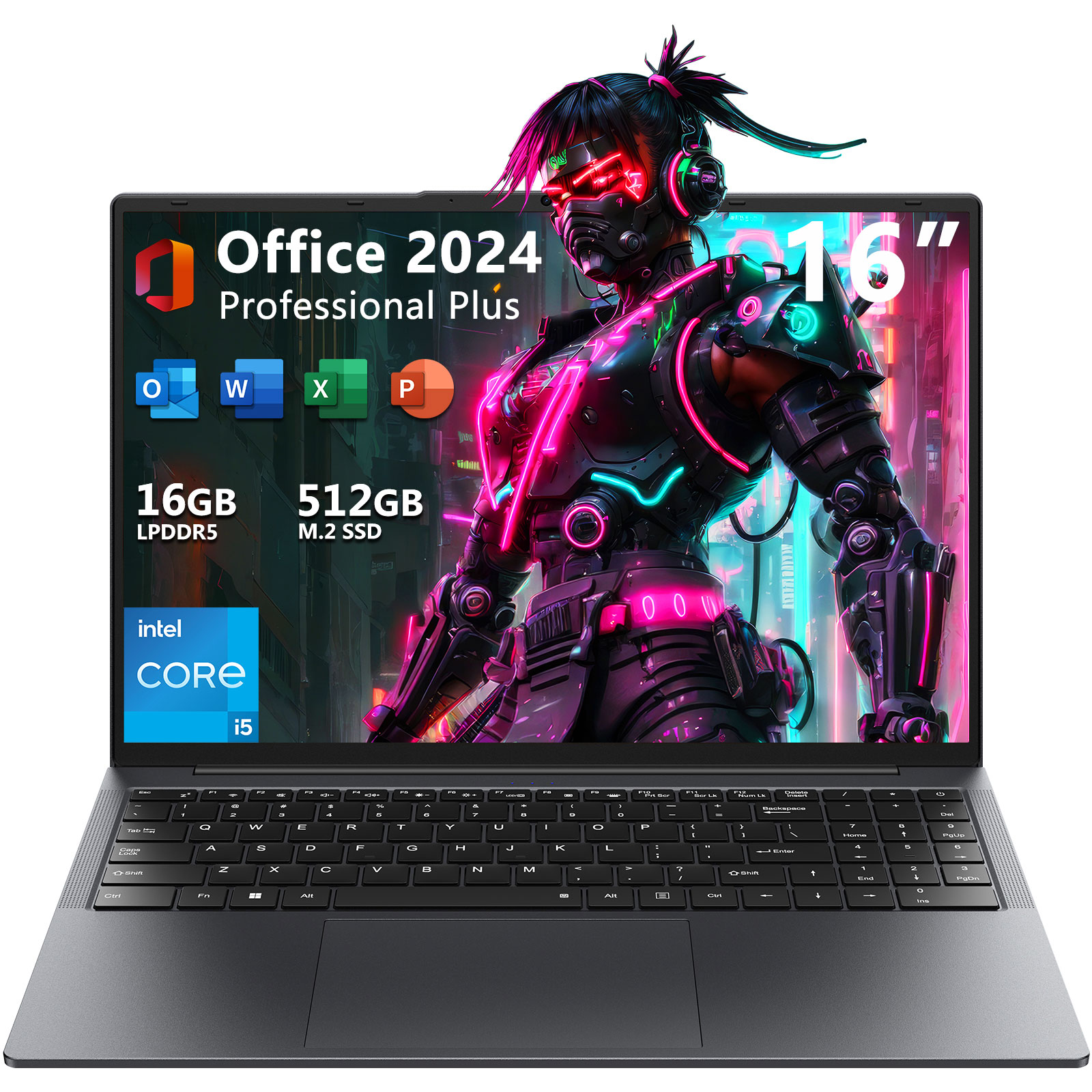 16 Laptop Computer Intel Core I5 16GB RAM 512GB SSD Windows 11 Pro Notebook PC MS Office 2024 FHD Display 100 SRGB Color Gamut Dual Band Wi Fi Webcam: What to Know Before You Buy
