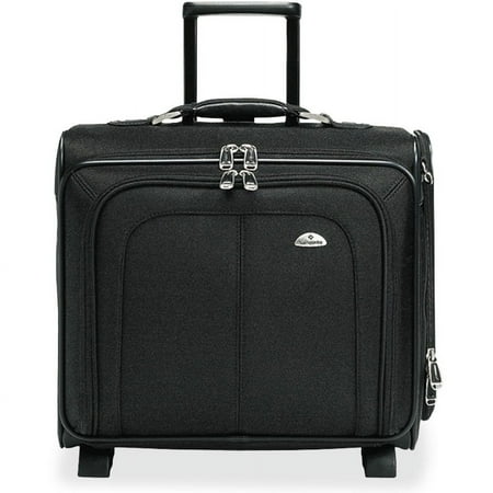 Samsonite - Business Sideloader Mobile Office Wheeled Briefcase for 15.6" Laptop - Black