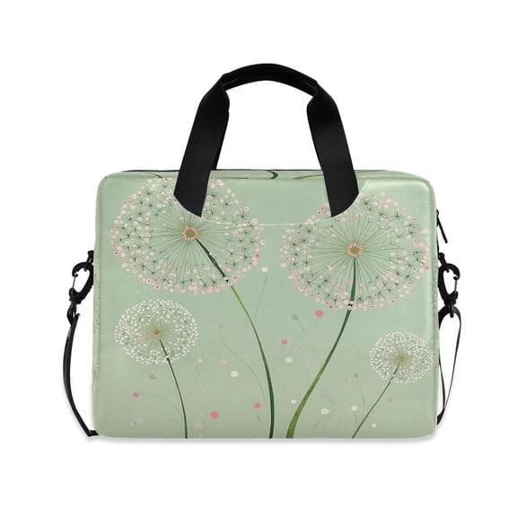16" Laptop Tote Bag Laptop Sleeve Case Computer Briefcase for Work & Travel Four Large Dandelions