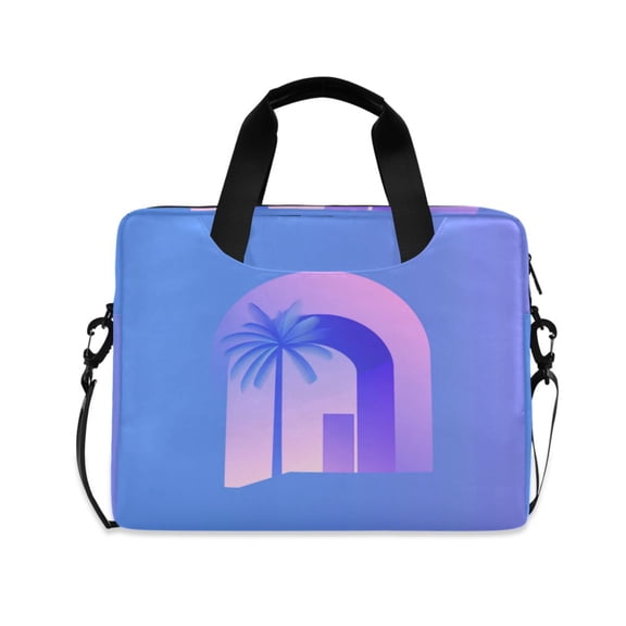 16" Laptop Tote Bag Laptop Sleeve Case Computer Briefcase for Work & Travel Minimalist Logo