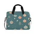 thumbnail image 1 of 16" Laptop Tote Bag Laptop Sleeve Case Computer Briefcase for Work & Travel Orange and Pink Accents, 1 of 8
