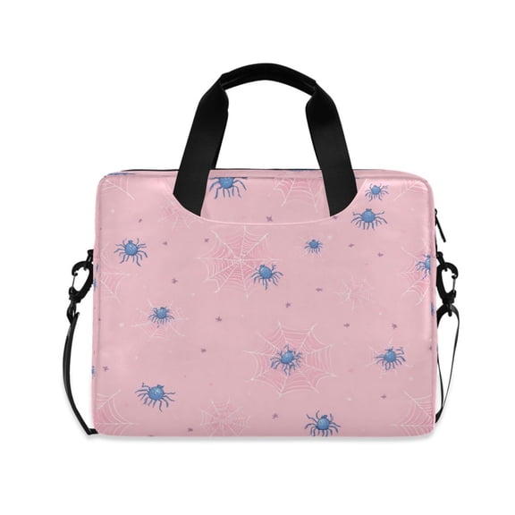 16" Laptop Tote Bag Laptop Sleeve Case Computer Briefcase for Work & Travel Spiders and Spider Webs
