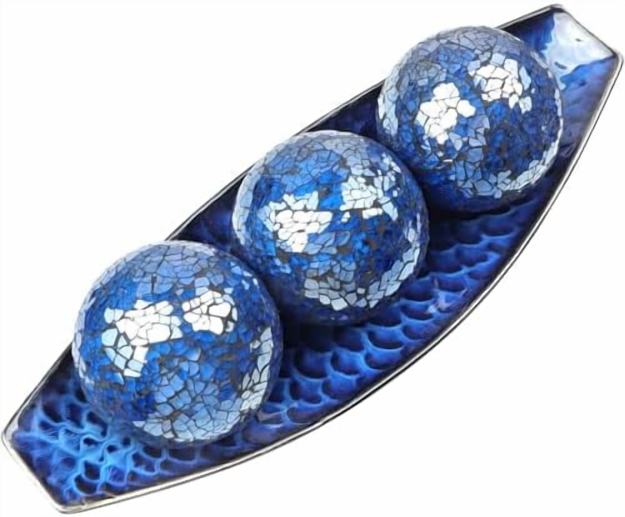 Photo inspiration: Gallery Detail: 16 Large Ceramic Decorative Tray And 4 Glass Mosaic Balls