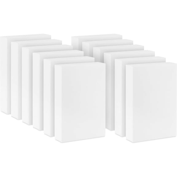 16" Large Gift Boxes with Lids (12 White Robe Boxes) for Valentine's Day, Birthdays