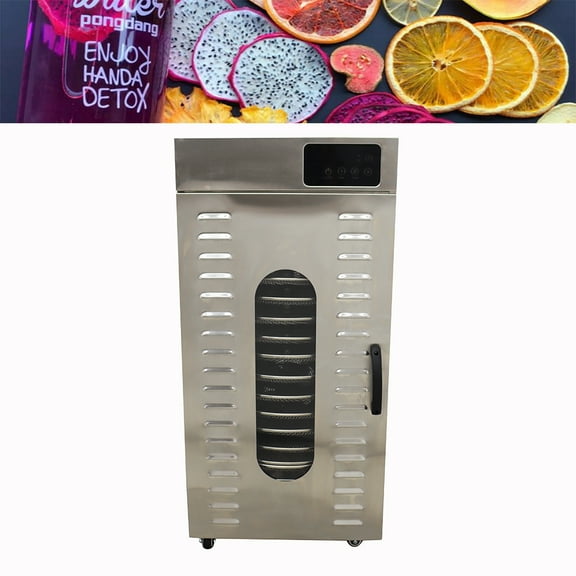 16 Layer Dried Fruits Machine Rotary Dryer Fruited Dried Fruit Commercial 110V