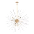 thumbnail image 1 of Maxim Polaris 16-Light Pendant - Satin Brass - 28666CLSBR, 1 of 5