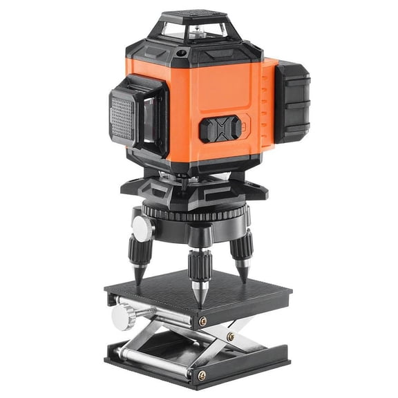 16 Line Green Laser Level 4X360 Self Leveling Cross Line Tool with Remote Control, 100Ft Range and Rechargeable Battery