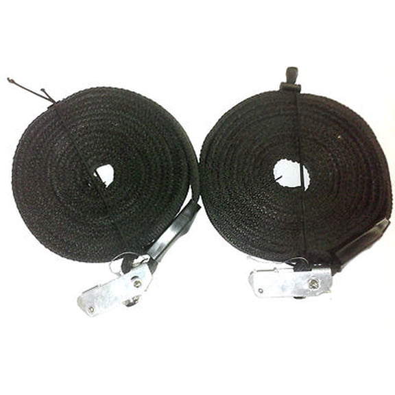 16' Lock Tie Down Strap for ATV Kayak Canoe Ladders Motorcycles etc. *Set of 2*