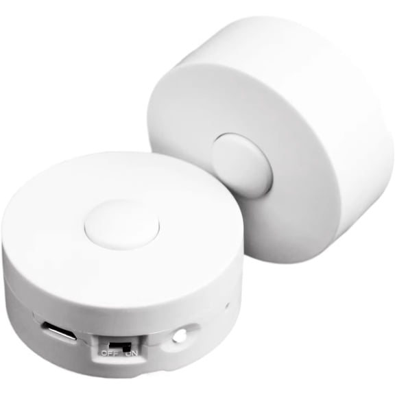 16 Minutes Voice Recorder, Record Custom Message for Crafts, Stuffed Bear, Baby Doll, and Pillow (2Pack + White)