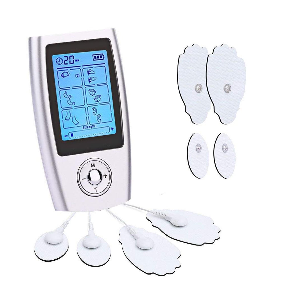 Mini Electronic Pulse Massager With 16 Modes For Tens - Temu