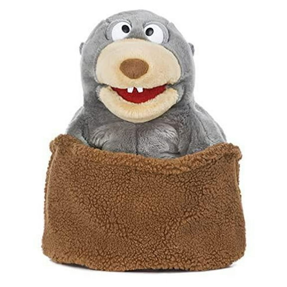 16" Mole on Hill, Groundhog, Animal Hand Puppet