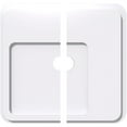 thumbnail image 1 of 16"OD x 2"ID x 5 1/2"C x 1"P Lucan Architectural Grade PVC Contemporary Ceiling Medallion, Two Piece, 1 of 11
