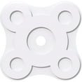 thumbnail image 1 of 16"OD x 2"ID x 5 1/2"C x 1"P Luna Architectural Grade PVC Contemporary Ceiling Medallion, 1 of 11