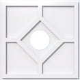 thumbnail image 1 of 16"OD x 4"ID x 5 1/2"C x 1"P Embry Architectural Grade PVC Contemporary Ceiling Medallion, 1 of 11