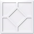 thumbnail image 1 of 16"OD x 5 1/2"C x 1"P Embry Architectural Grade PVC Contemporary Ceiling Medallion, 1 of 11