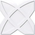 thumbnail image 1 of 16"OD x 5 1/2"C x 1"P Titus Architectural Grade PVC Contemporary Ceiling Medallion, 1 of 11