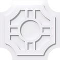 thumbnail image 1 of 16"OD x 5 1/4"C x 1"P Haus Architectural Grade PVC Contemporary Ceiling Medallion, 1 of 11