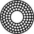 thumbnail image 1 of 16"OD x 5 3/4"ID x 1/2"P Fink Architectural Grade PVC Pierced Ceiling Medallion, Black, 1 of 6