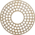 thumbnail image 1 of 16"OD x 5 3/4"ID x 1/4"T Fink Wood Fretwork Pierced Ceiling Medallion, Birch, 1 of 3