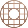 thumbnail image 1 of 16"OD x 5 3/4"ID x 3/8"T O'Neal Wood Fretwork Pierced Ceiling Medallion, Wood (Paint Grade), 1 of 3