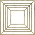 thumbnail image 1 of 16"OD x 5 7/8"ID x 1/2"P Raven Architectural Grade PVC Pierced Ceiling Medallion, Antiqued Pale Gold, 1 of 10