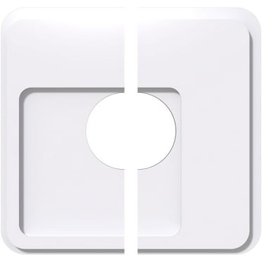 16"OD x 5"ID x 5 1/2"C x 1"P Lucan Architectural Grade PVC Contemporary Ceiling Medallion, Two Piece