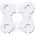 thumbnail image 1 of 16"OD x 5"ID x 5 1/2"C x 1"P Luna Architectural Grade PVC Contemporary Ceiling Medallion, Two Piece, 1 of 11