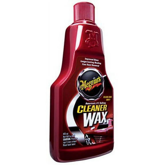 Meguiar's Liquid Cleaner Wax - Car Wax Polish Protectant - 16 oz